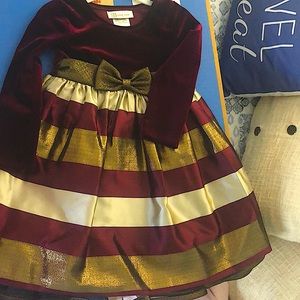 Burgundy Holiday dress used once
